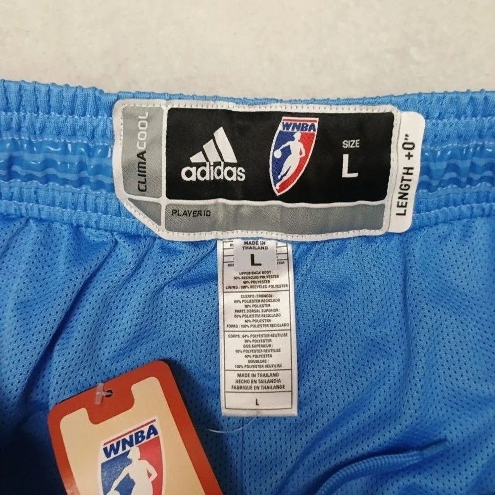 Adidas Chicago Sky Shorts Womens L Blue 9